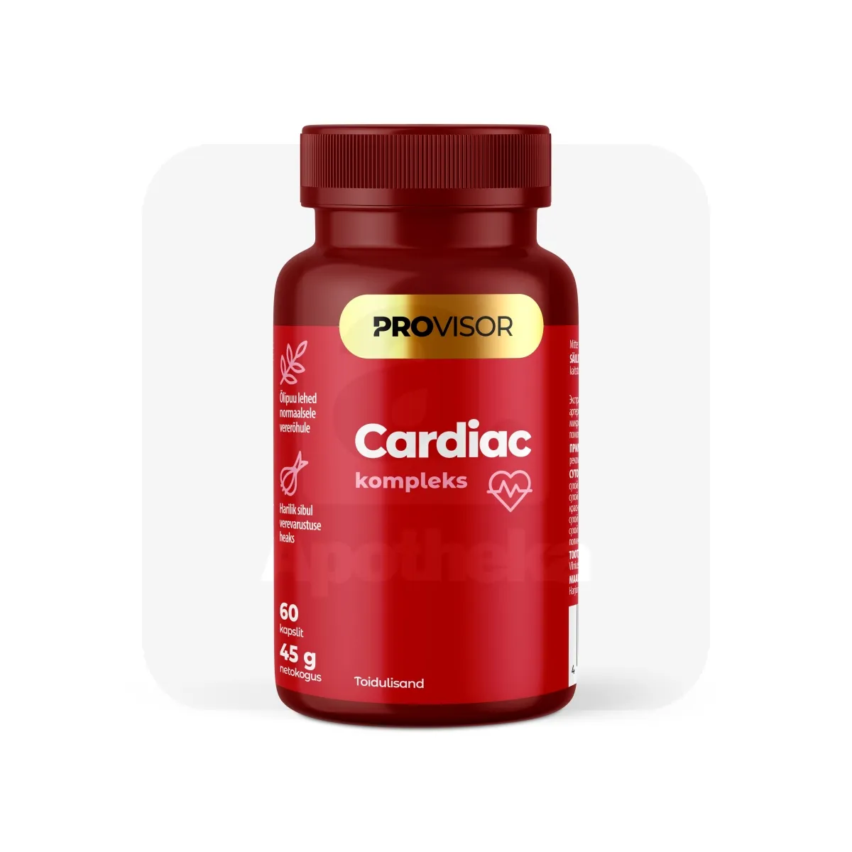 PROVISOR CARDIAC KOMPLEKS N60 - Tootepilt