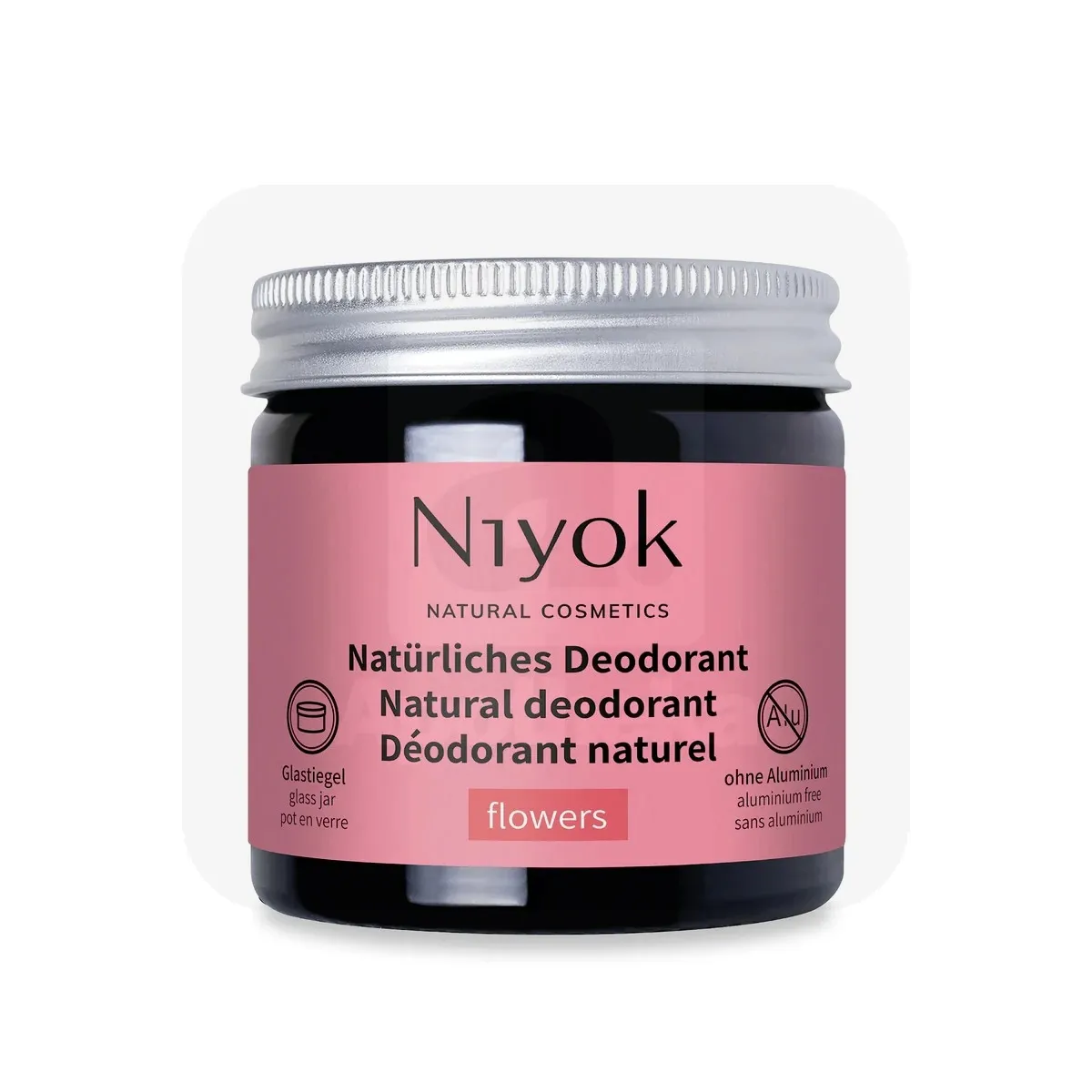 NIYOK KREEMDEODORANT FLOWERS 40ML - Tootepilt