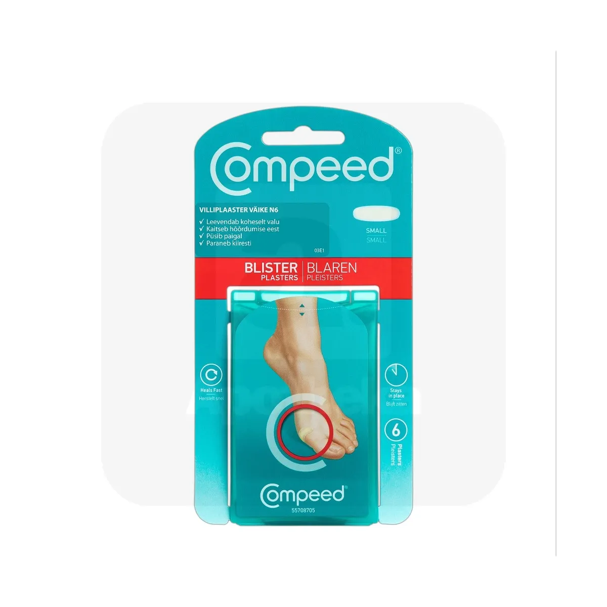 COMPEED VILLIPLAASTER VÄIKE N6 - Tootepilt