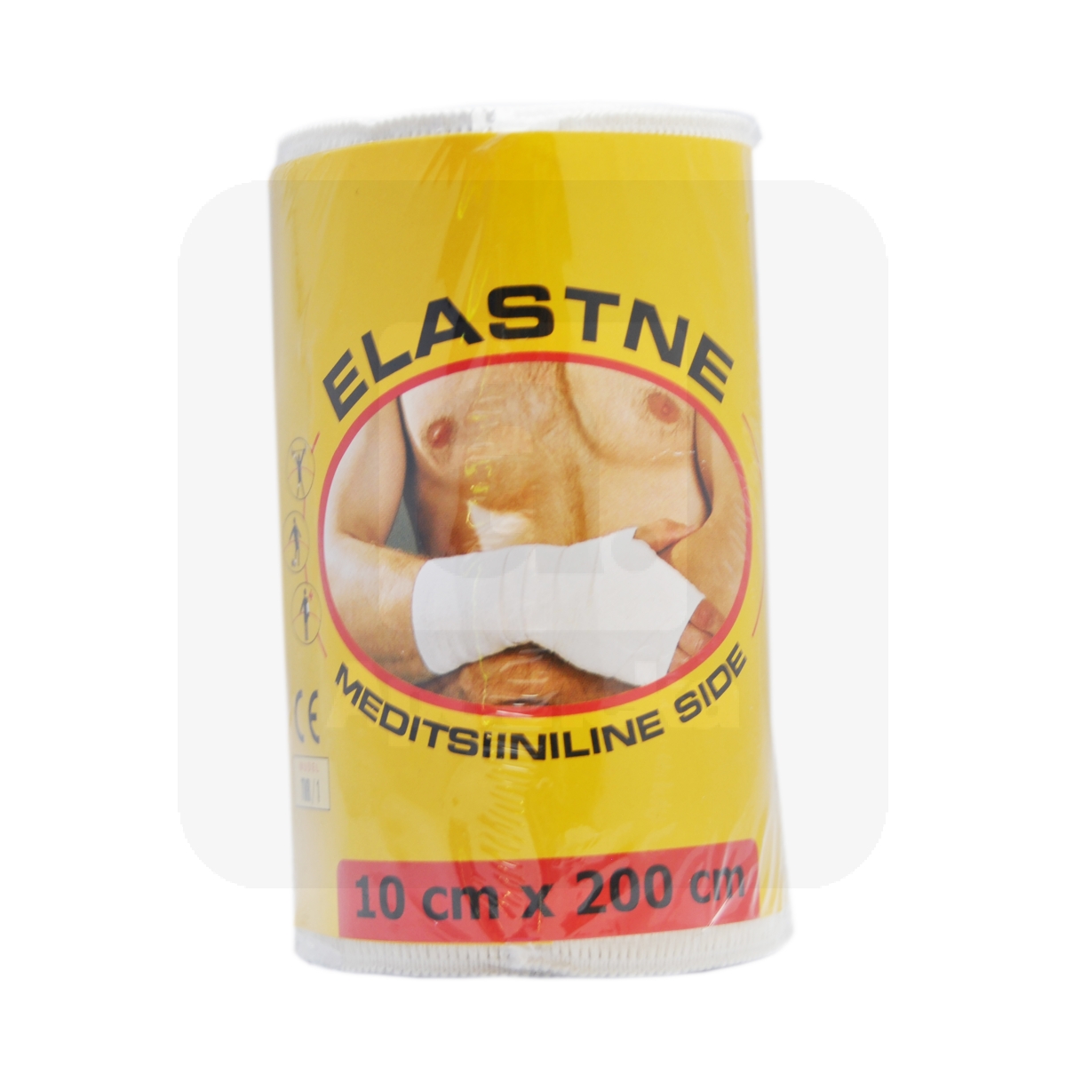 ELASTIKSIDE GUMTERAS 10CMX2M (KINNITUSKLAMBRIGA)