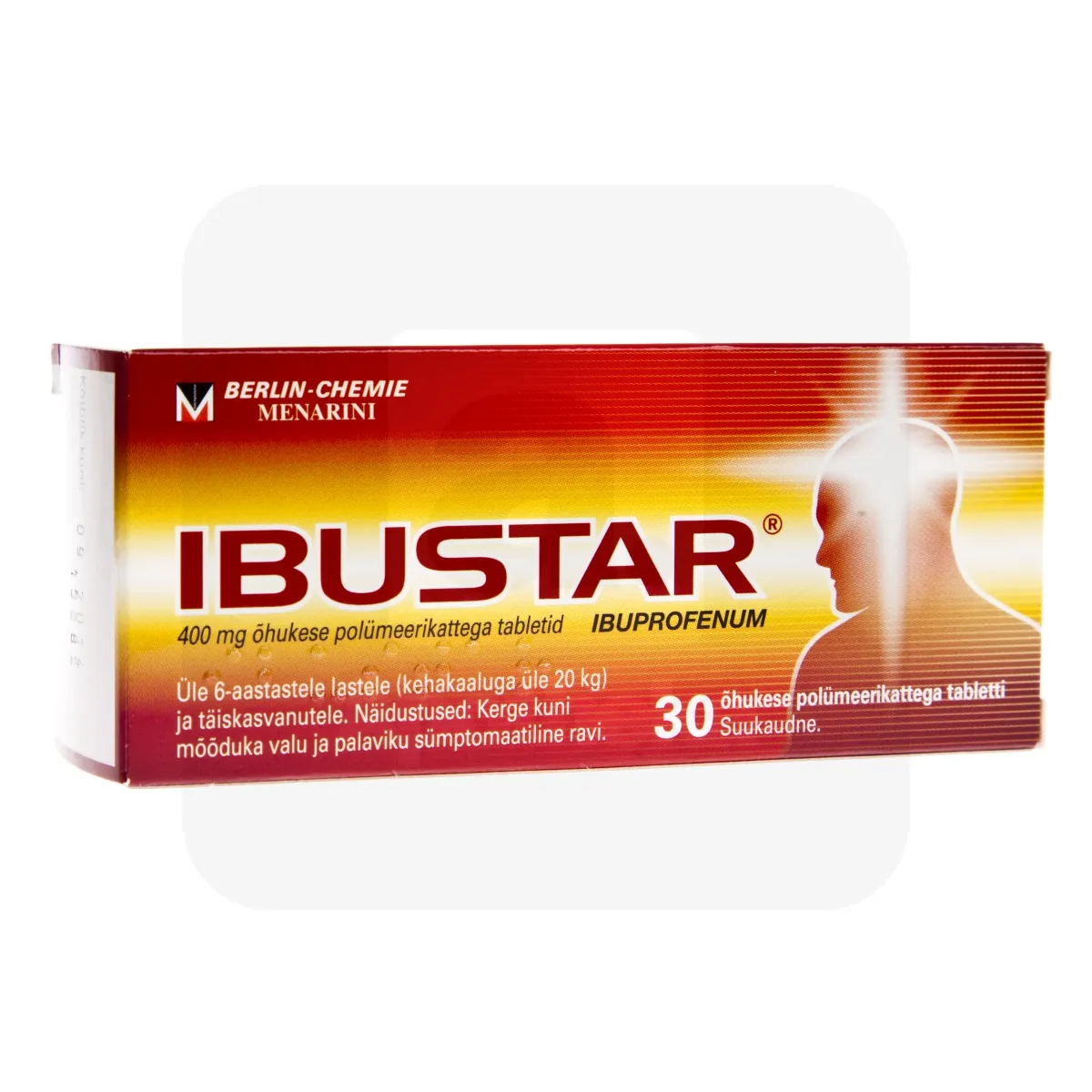 IBUSTAR TBL 400MG N30 - Tootepilt 1