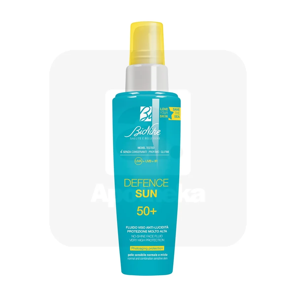 BIONIKE SUN PÄIKESEKAITSEFLUID NÄOLE SPF50+ 50ML - Tootepilt