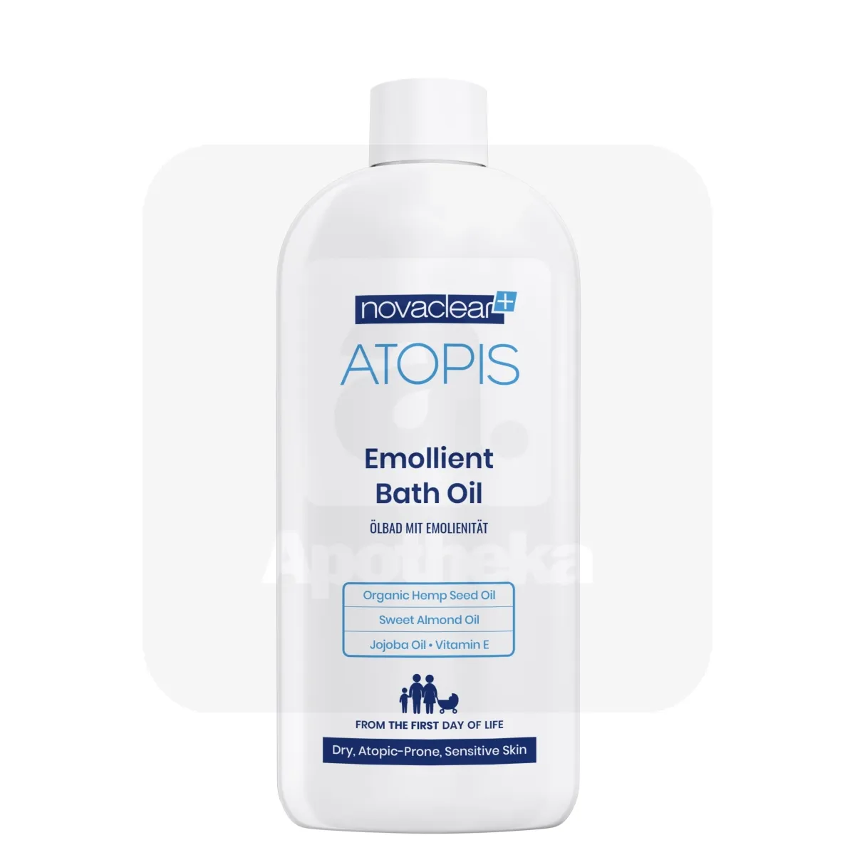 NOVACLEAR ATOPIS VANNIÕLI PEHMENDAV 500ML - Tootepilt