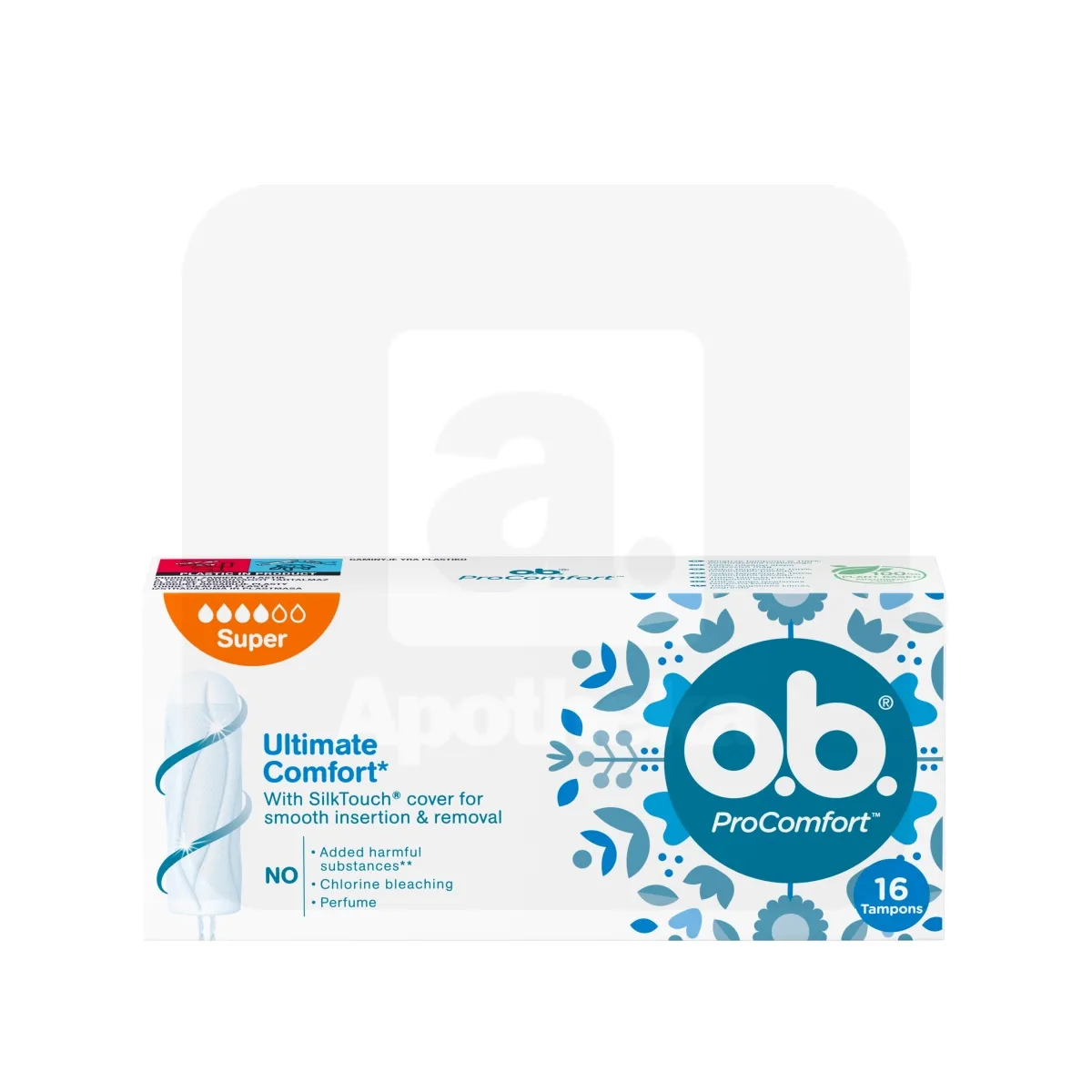 O.B. HÜG TAMPOONID PROCOMFORT SUPER N16 - Tootepilt