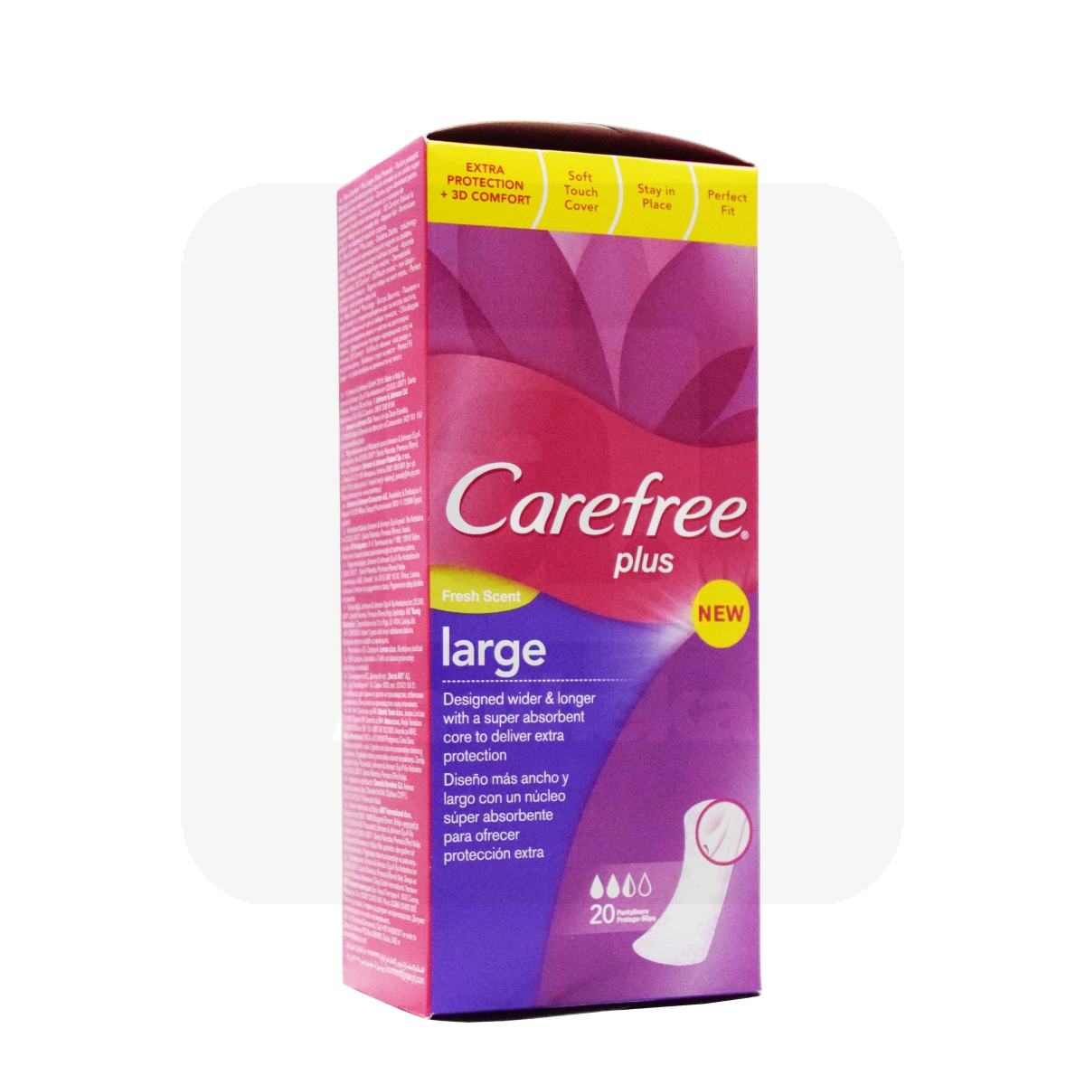 CAREFREE PESUKAITSE LARGE PLUS FRESH N20