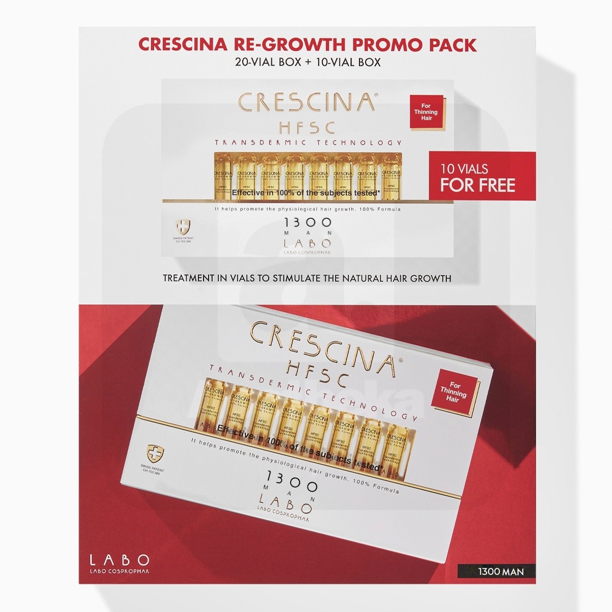 CRESCINA TRANSDERMIC 1300 AMPULLID MEESTELE 3,5ML N30 - Tootepilt