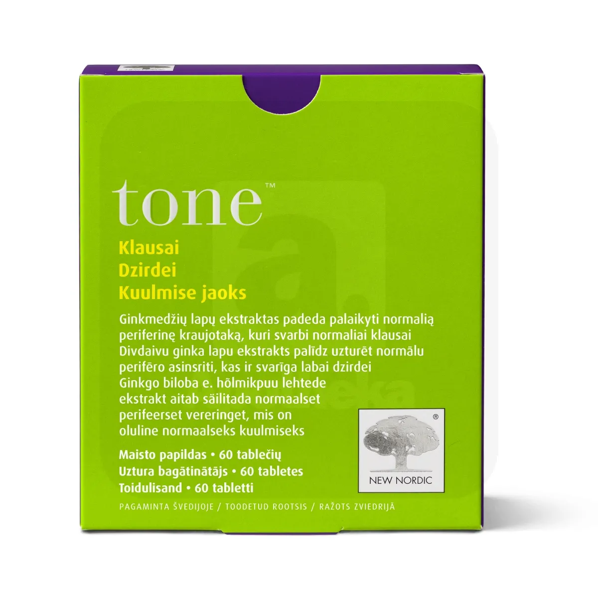 NEW NORDIC TONE TBL N60 - Tootepilt