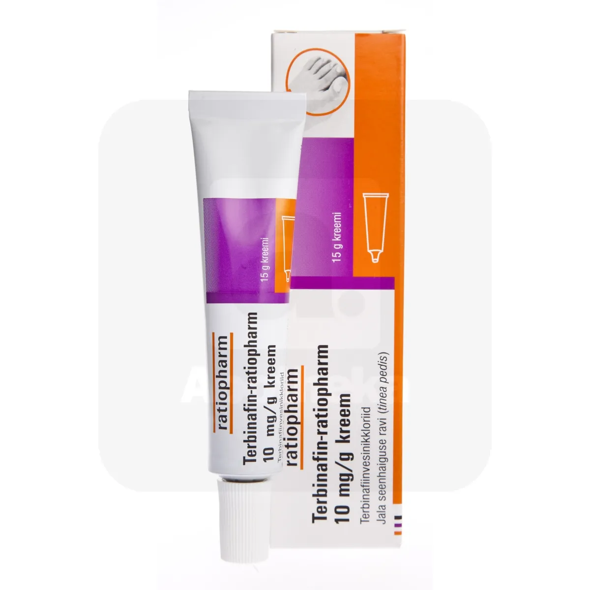 TERBINAFIN-RATIOPHARM KREEM 10MG/G 15G - Tootepilt