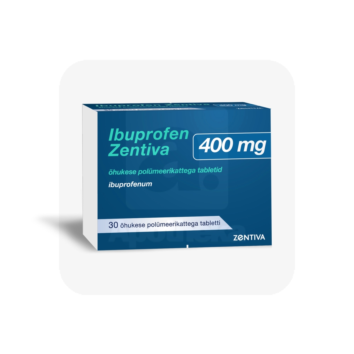 IBUPROFEN ZENTIVA KATTEGA TBL 400MG N30 - Tootepilt