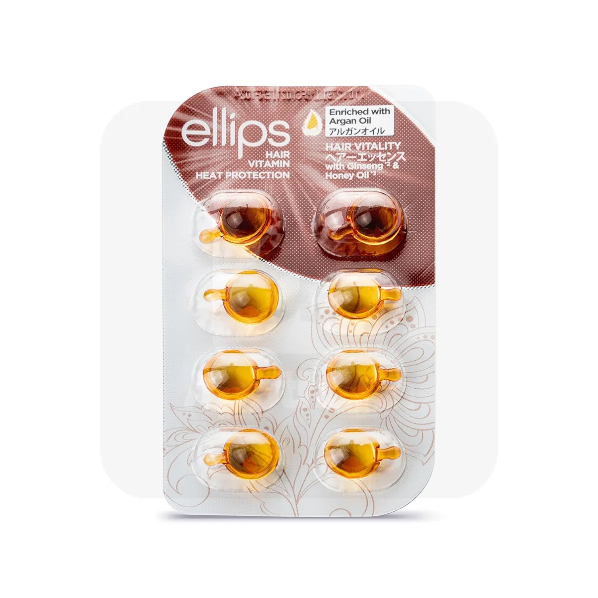 ELLIPS HAIR VITALITY JUUKSEVITAMIINID PEALEMÄÄRITAVAD 1ML N8 - Tootepilt 1