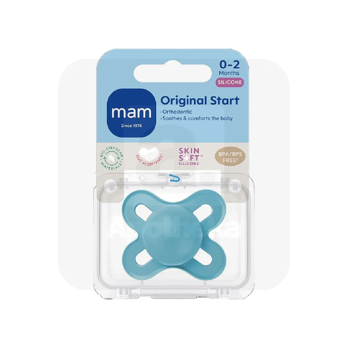 MAM START RÕNGASLUTT SILIK. 0-2 KUUD SININE N1 - Tootepilt
