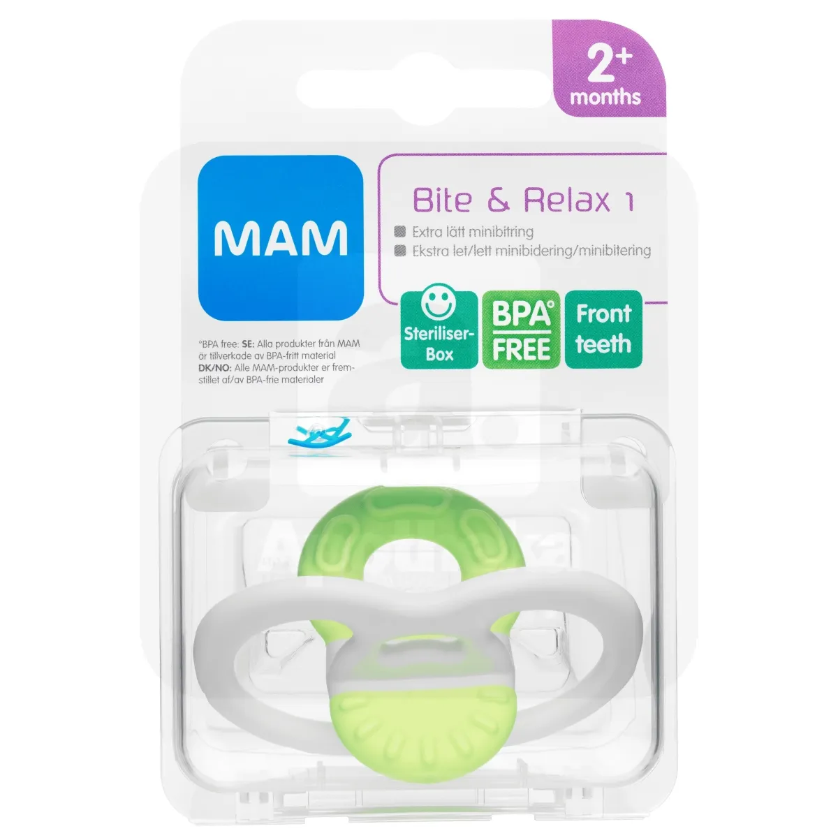 MAM BITE & RELAX 1 NÄRIMISRÕNGAS - Tootepilt