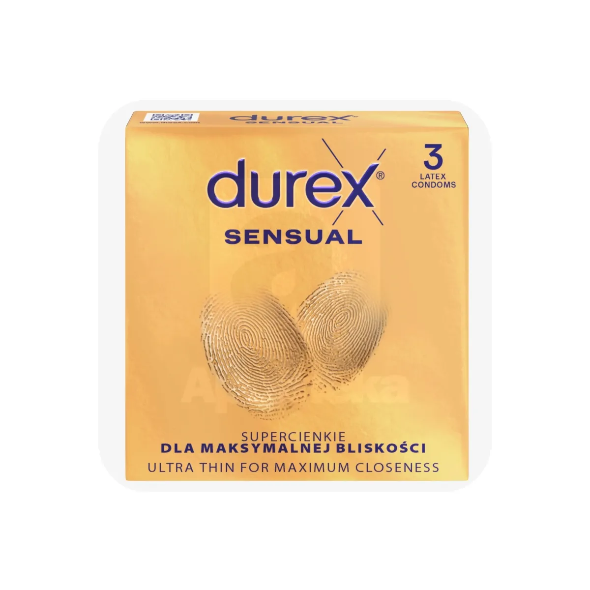 DUREX KONDOOMID SENSUAL N3 - Tootepilt