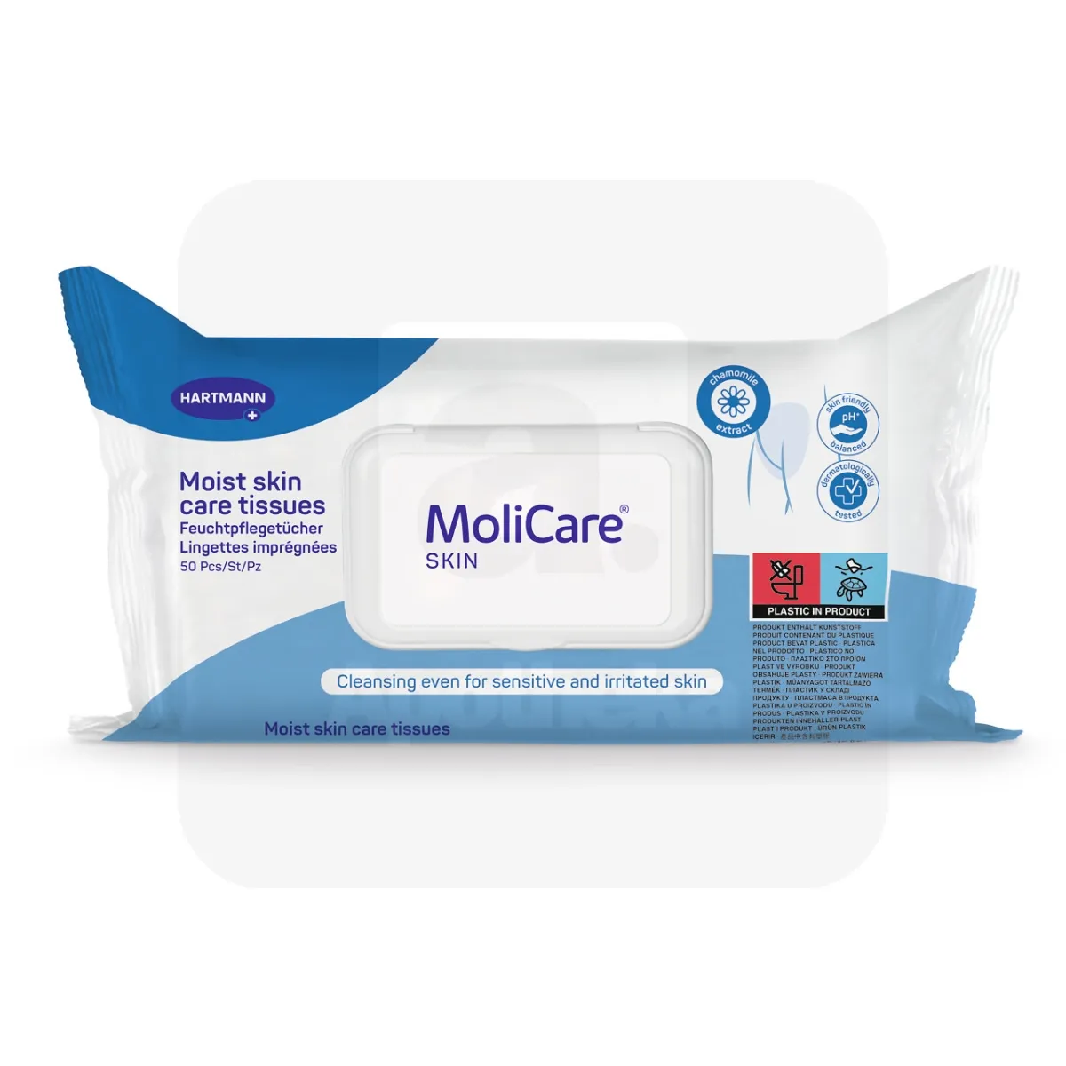 MOLICARE SKIN SALVRÄTIKUD NIISUTATUD N50 - Tootepilt