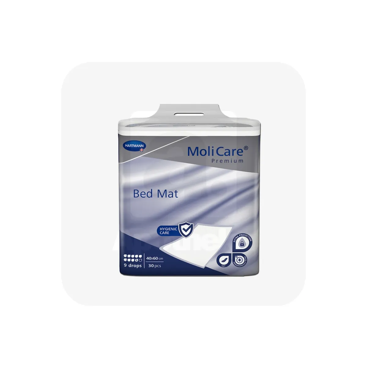 MOLICARE BED MAT 9 TILKA 40X60CM N30 - Tootepilt