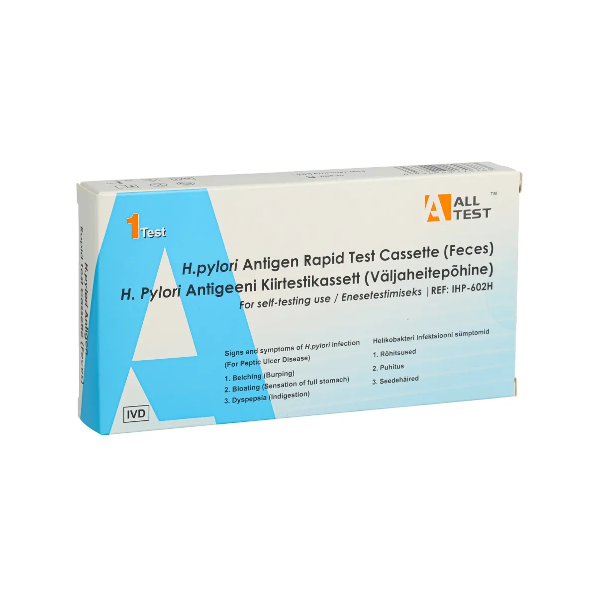 ALLTEST KIIRTEST HELIKOBAKTERI TUVASTAMISEKS N1 - Tootepilt