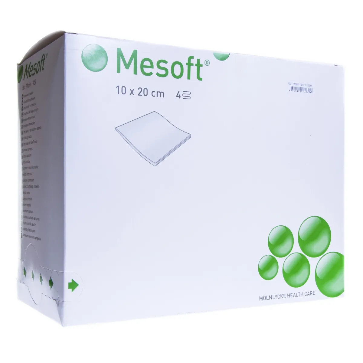 MESOFT TAMPOONID STERIILSED 10X20CM N5X24 - Tootepilt
