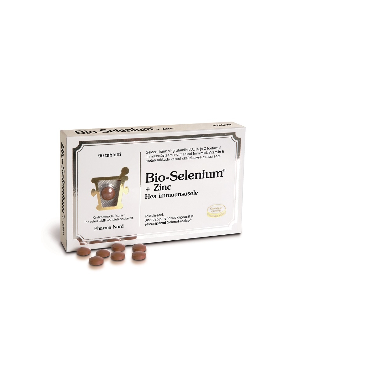 BIO-SELENIUM + ZINC TBL N90 - Tootepilt