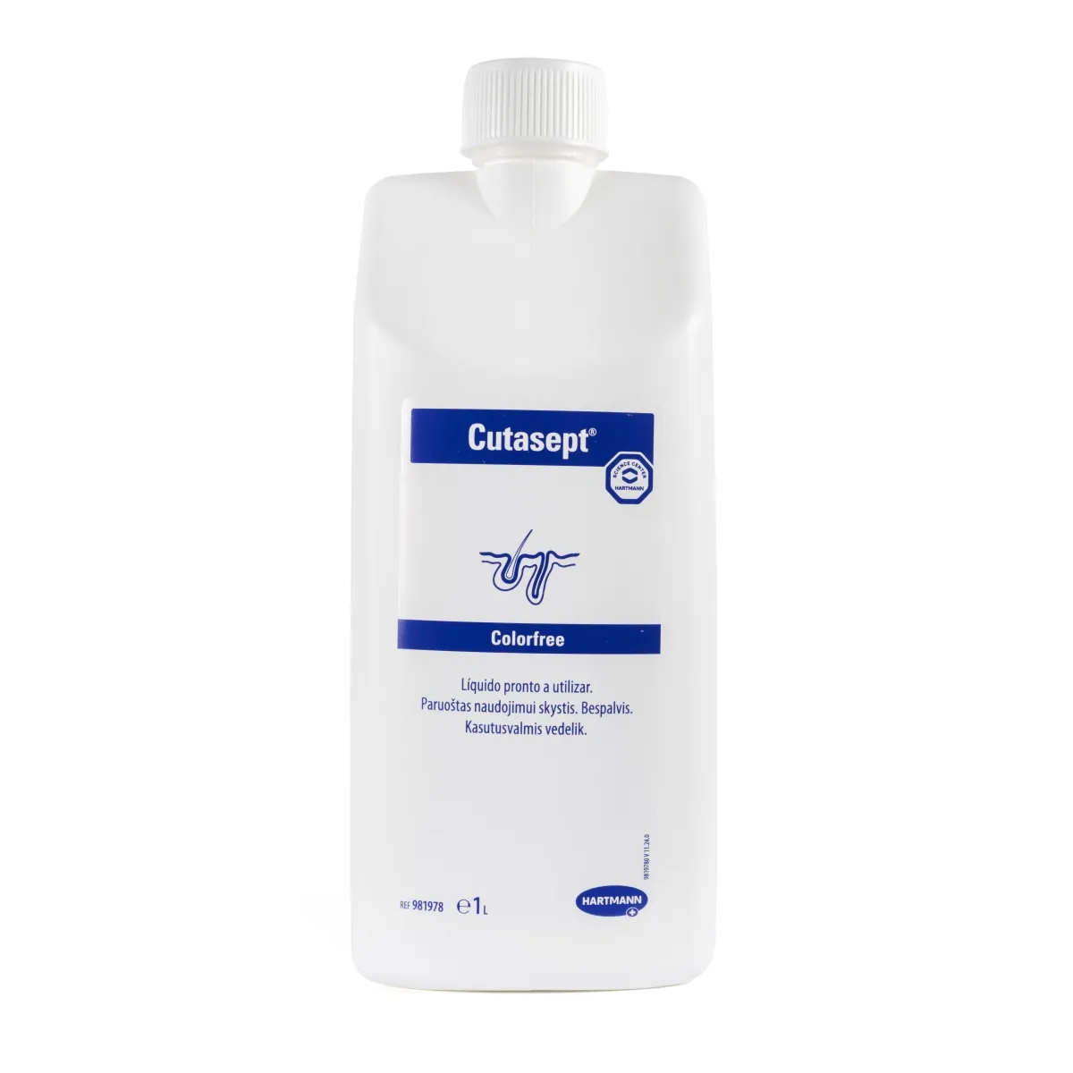 CUTASEPT COLORFREE 1000ML (NAHA DESINFEKTSIOON) - Tootepilt