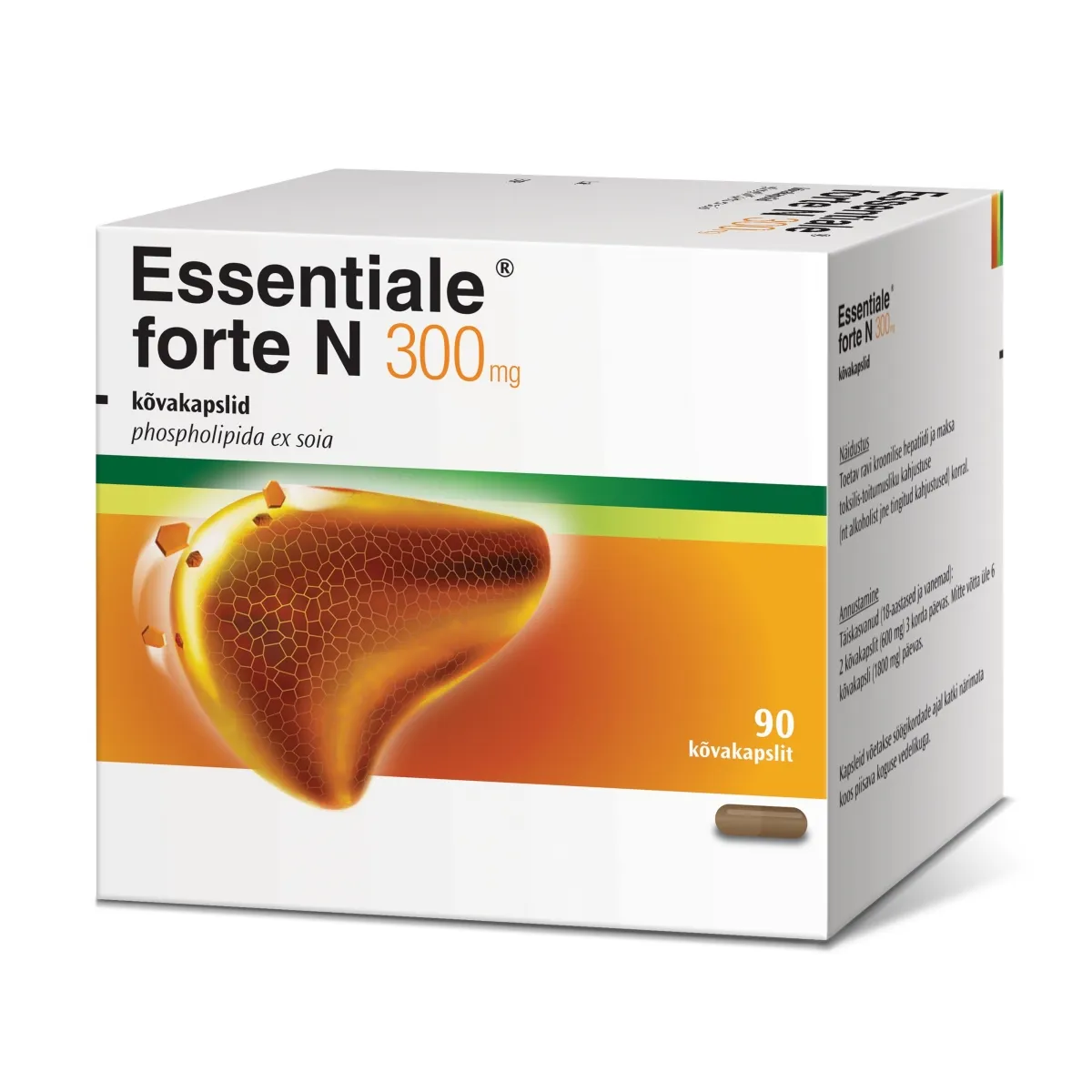 ESSENTIALE FORTE N CAPS 300MG N90 - Tootepilt 1