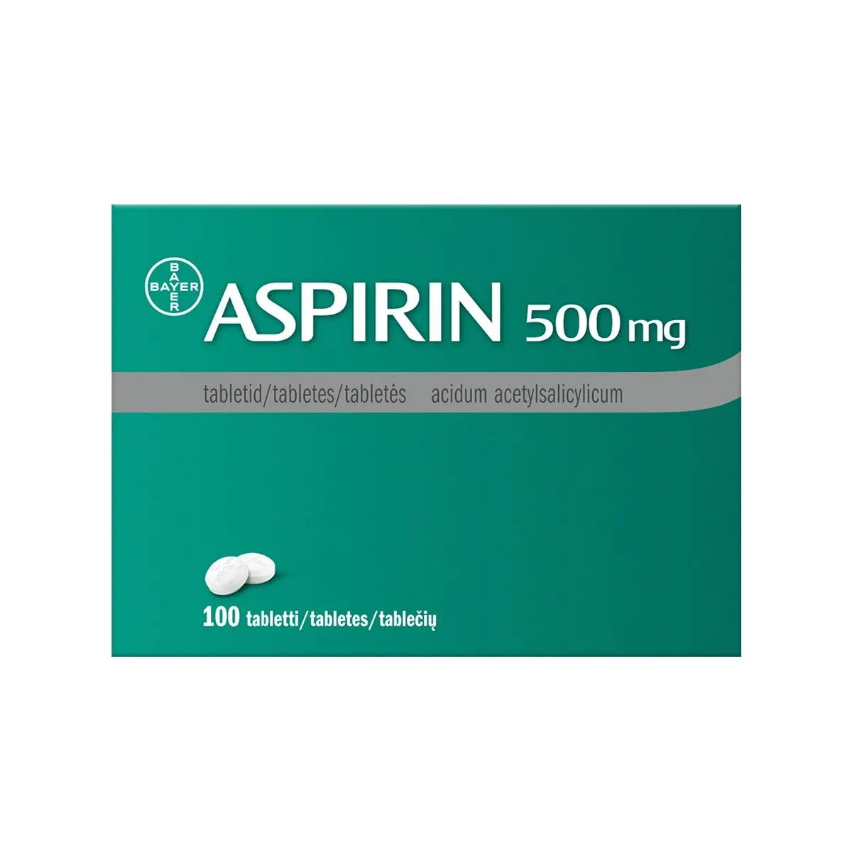 ASPIRIN TBL 500MG N100 - Tootepilt