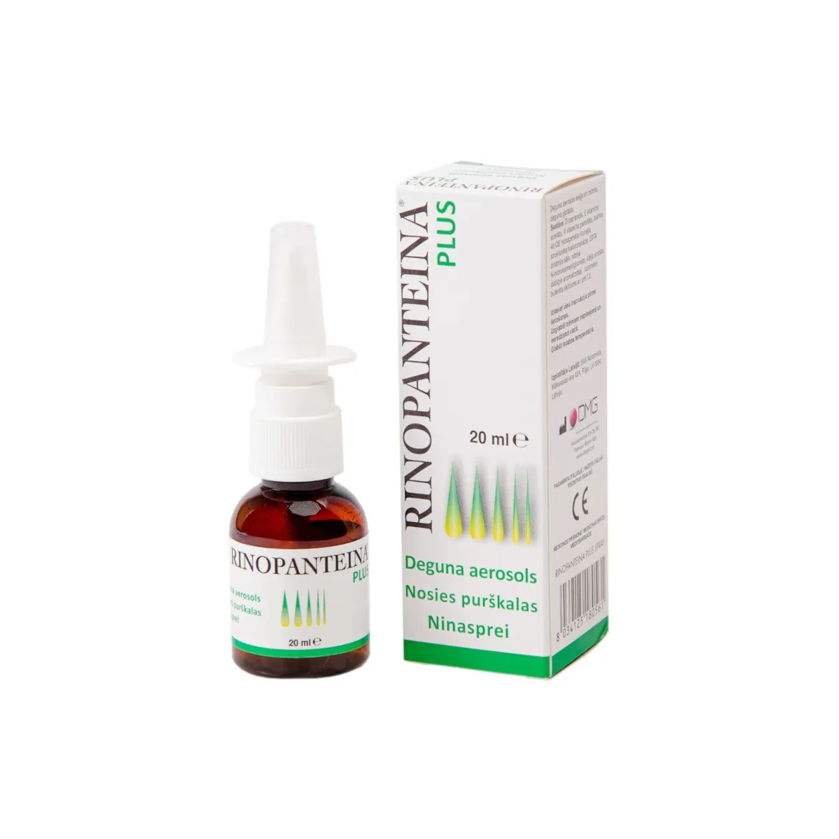 RINOPANTEINA PLUS NINASPREI 20ML - Tootepilt
