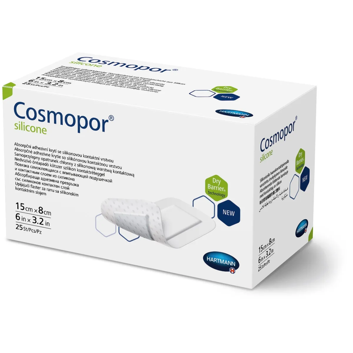 COSMOPOR SILICONE 15CMX8CM N25 - Tootepilt