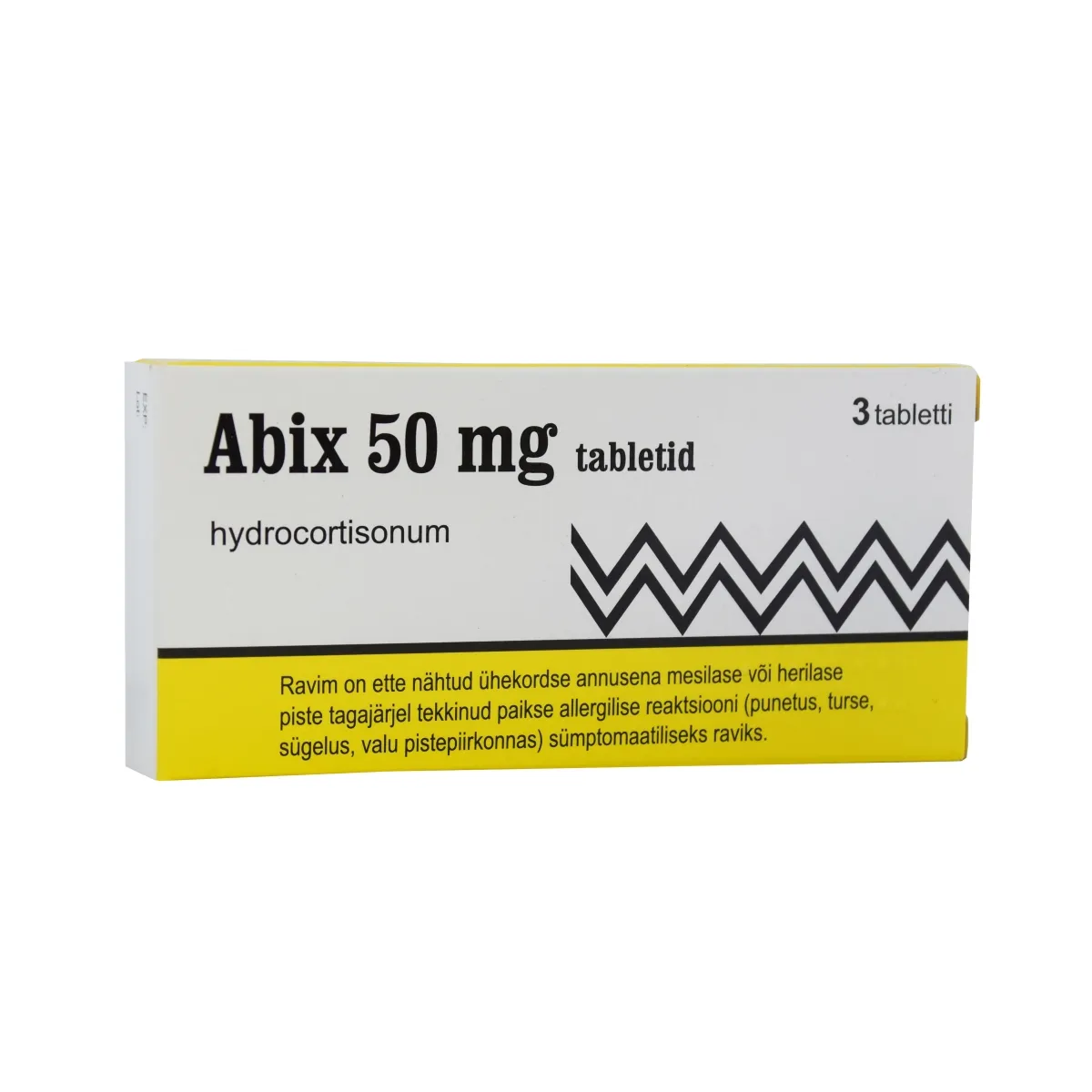 ABIX TBL 50MG N3 - Tootepilt
