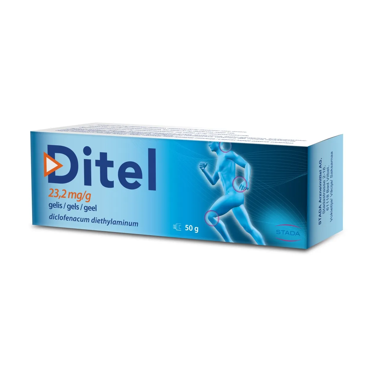 DITEL GEEL 23,2MG/G 50G - Tootepilt