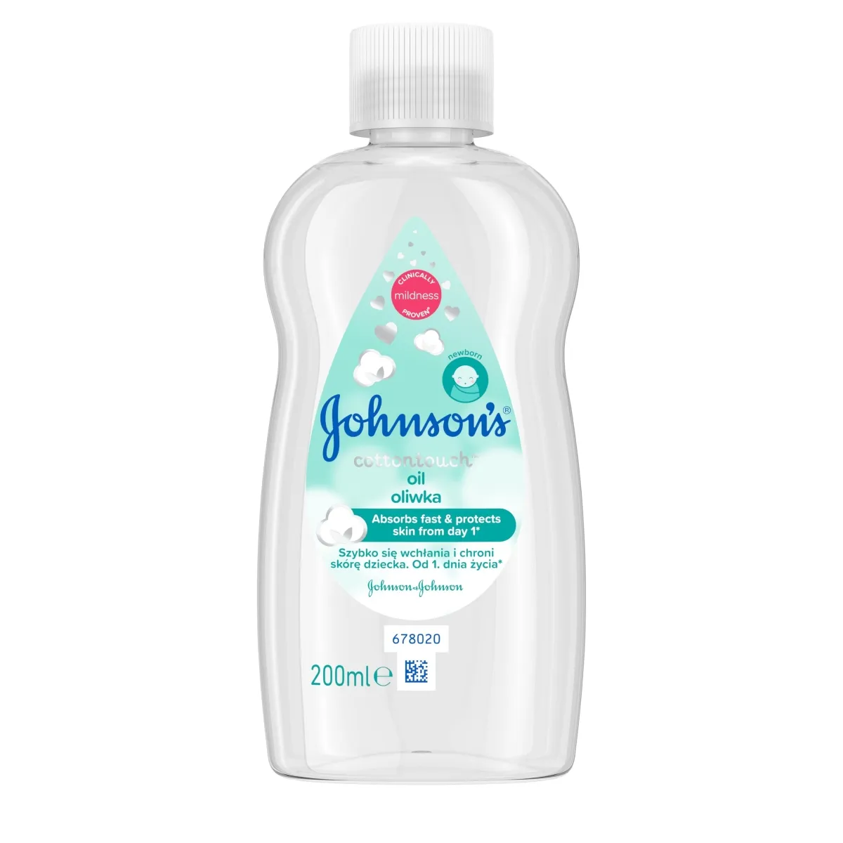 JOHNSON'S COTTONTOUCH ÕLI 200ML - Tootepilt