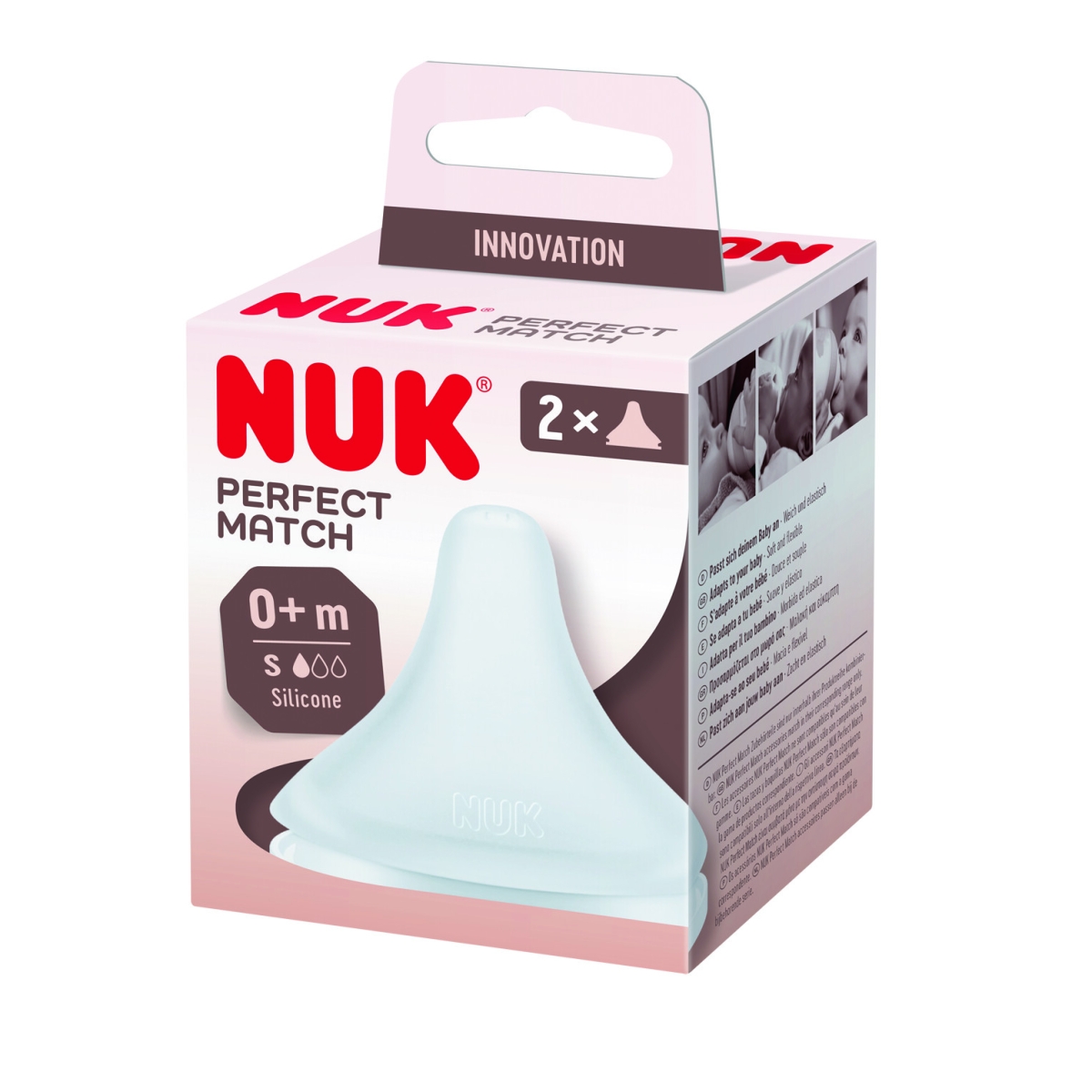 NUK PERFECT MATCH PUDELILUTT SILIK. S (0+KUUD) N2 - Tootepilt