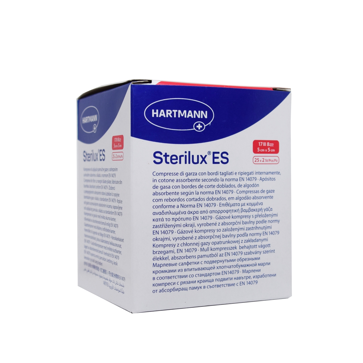 MARLI SALVRÄTIKUD STER. STERILUX 5X5CM N2X25 - Tootepilt