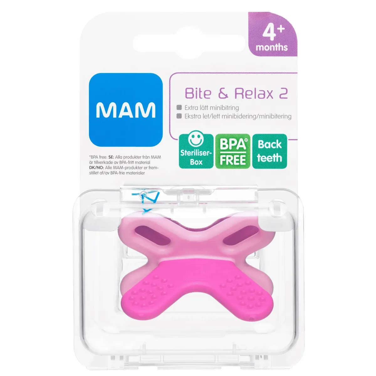 MAM BITE & RELAX 2 NÄRIMISRÕNGAS - Tootepilt