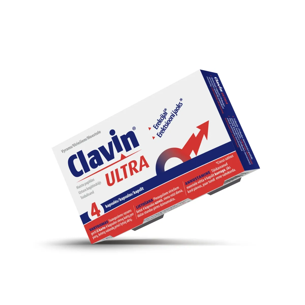 CLAVIN ULTRA KAPSLID MEESTELE N4 - Tootepilt