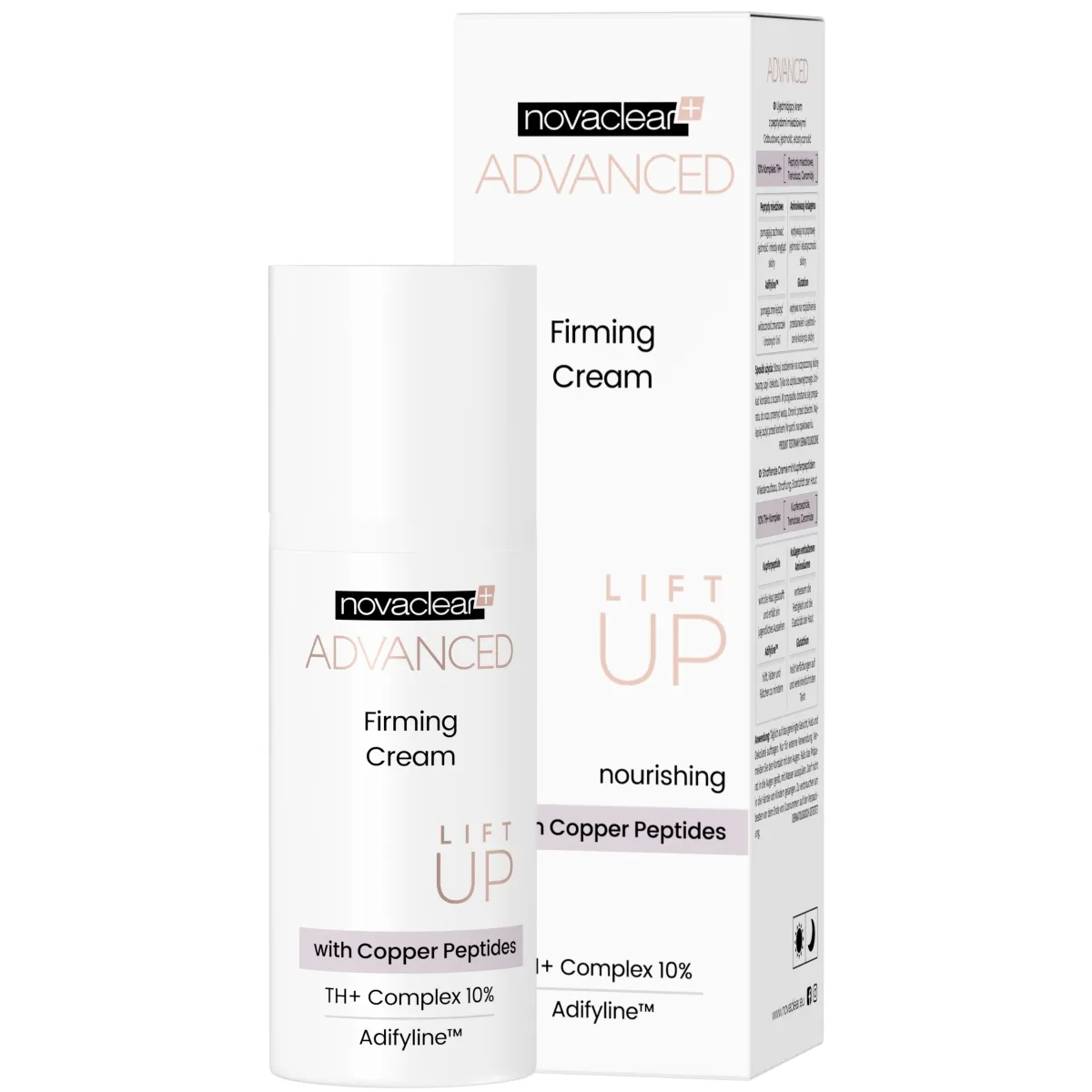 NOVACLEAR ADVANCED NÄOKREEM PINGULDAV PEPTIITIDEGA 50ML - Tootepilt