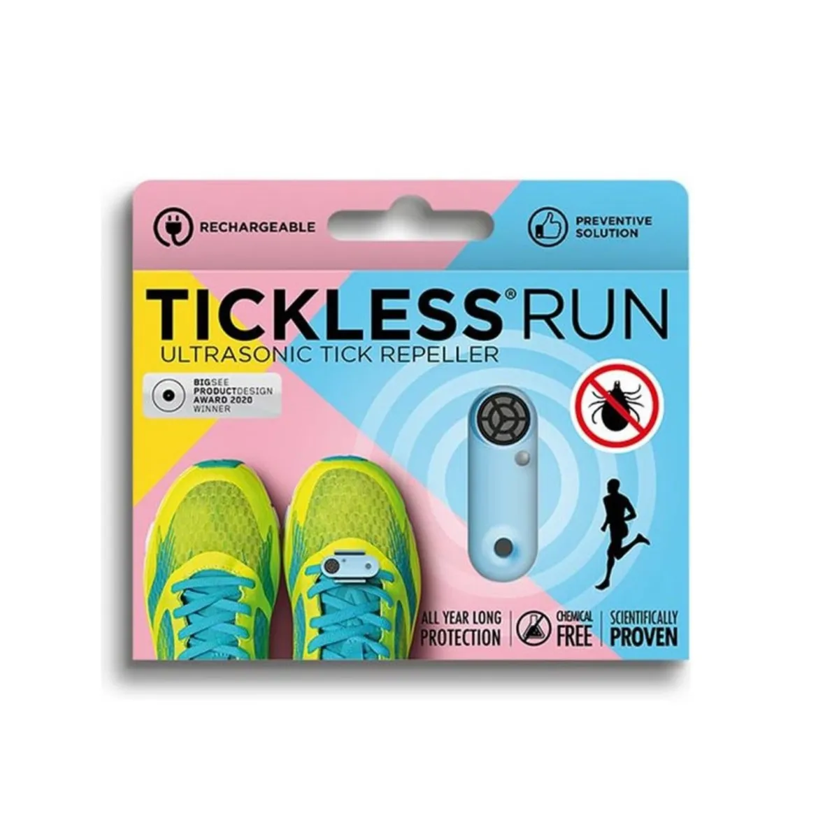 TICKLESS PUUGIPELETAJA RUN SININE (USB) - Tootepilt