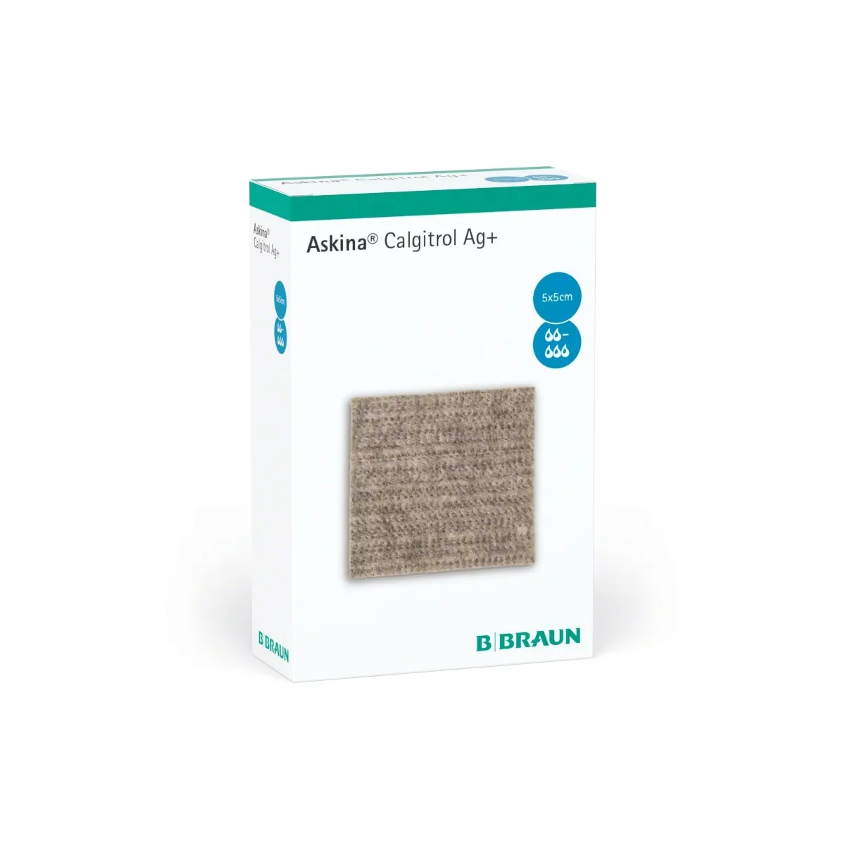 ASKINA CALGITROL AG+ HAAVASIDE 5X5CM N10 - Tootepilt