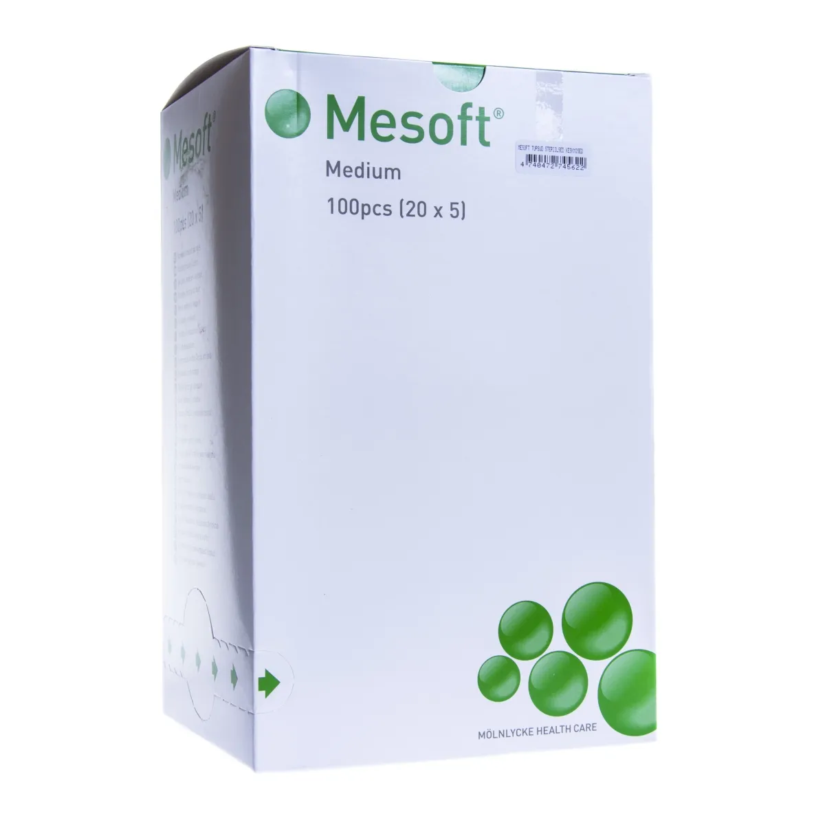 MESOFT TUPSUD STERIILSED KESKMISED N5X20 - Tootepilt