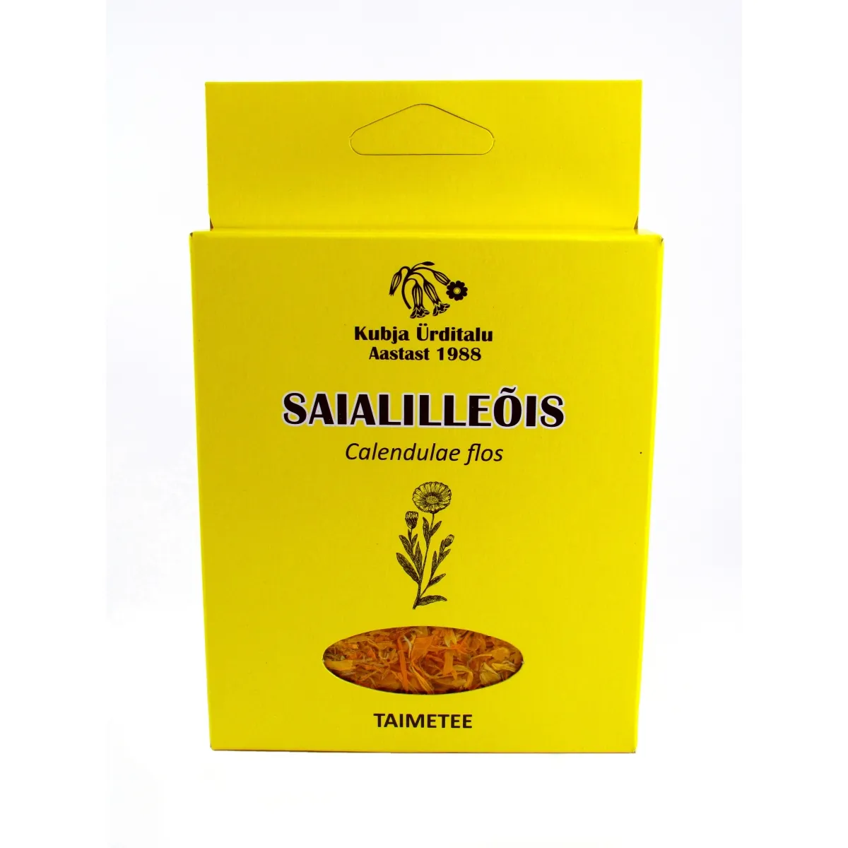 KUBJA SAIALILLEÕIS (CALENDULA FLOS) 15G (KARP) - Tootepilt