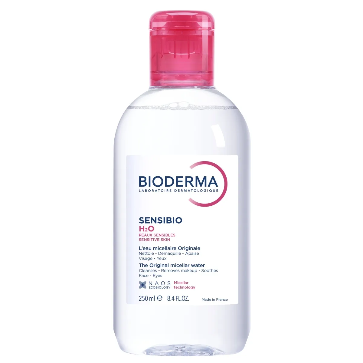 BIODERMA SENSIBIO H2O MITSELLAARVESI TUNDLIKULE NAHALE 250ML - Tootepilt