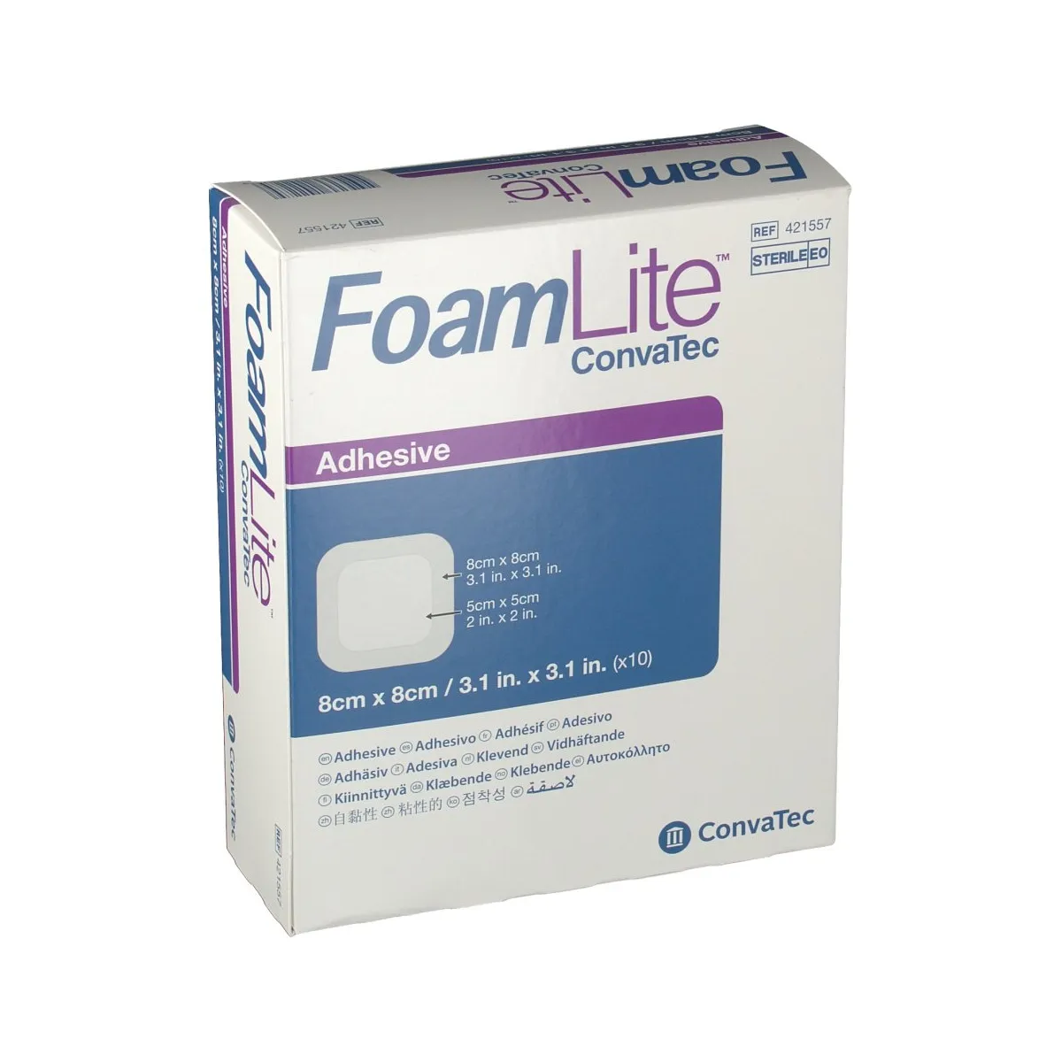 FOAMLITE CONVATEC VAHTPLAASTER 8X8CM N10 - Tootepilt