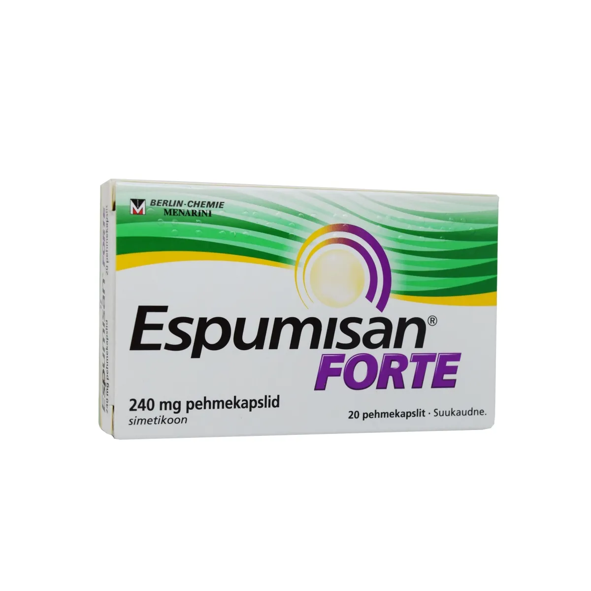 ESPUMISAN FORTE PEHMEKAPSEL 240MG N20 - Tootepilt