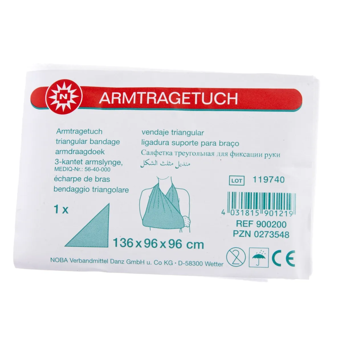 KOLMNURKRÄTIK TSELLUVILLAST 96X96X136CM (NOBA) - Tootepilt