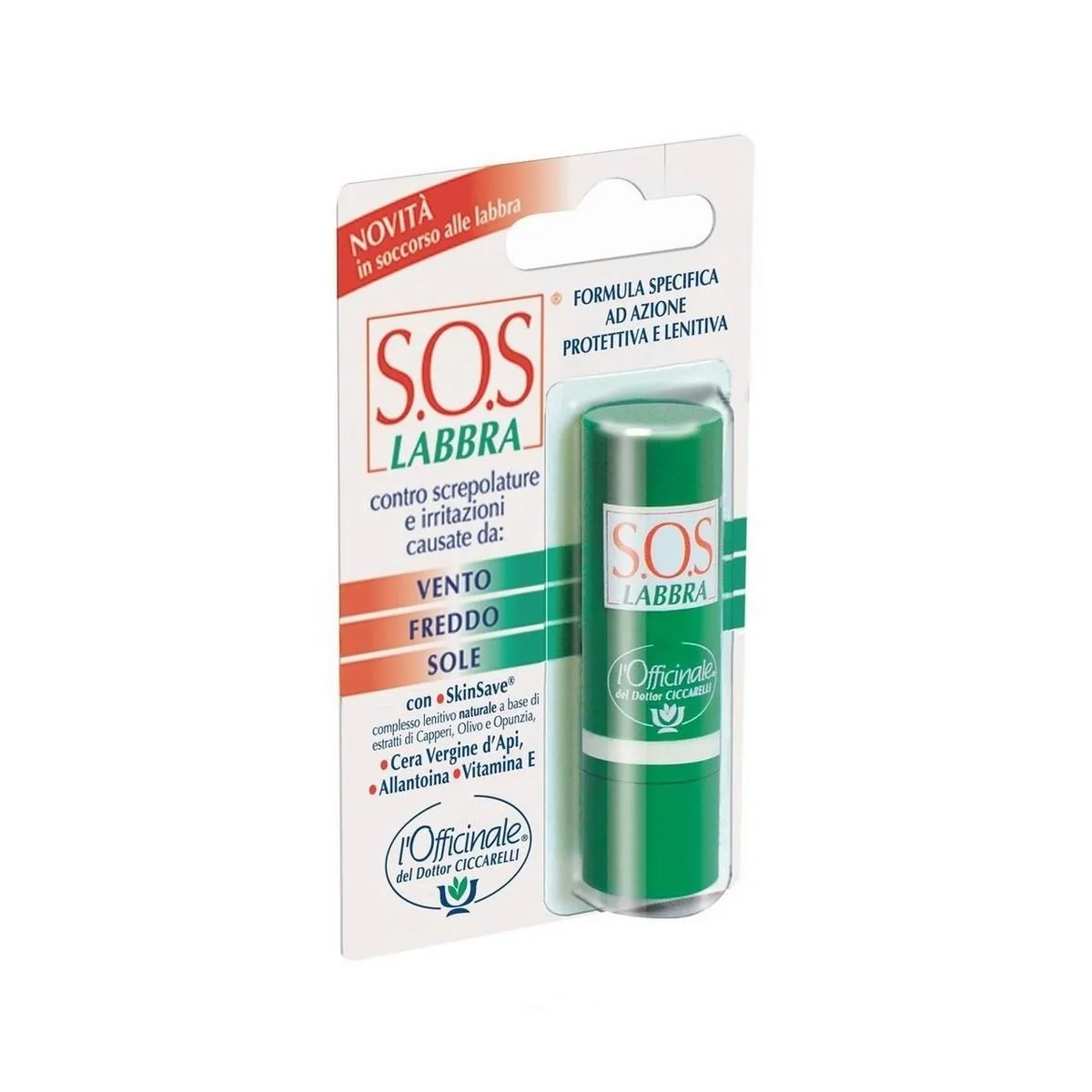 CICCARELLI SOS HUULEPALSAM 5,5ML - Tootepilt