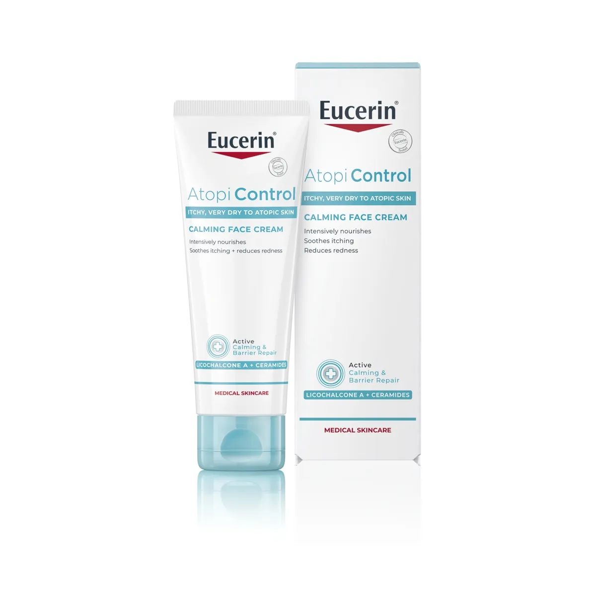 EUCERIN ATOPICONTROL NÄOHOOLDUSKREEM 50ML - Tootepilt