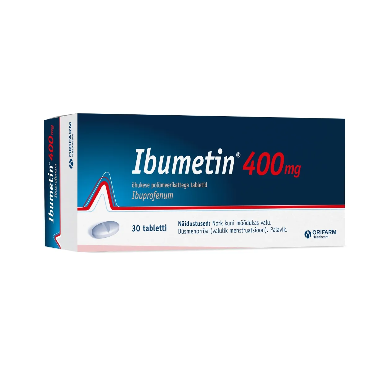 IBUMETIN KATTEGA TBL 400MG N30 - Tootepilt
