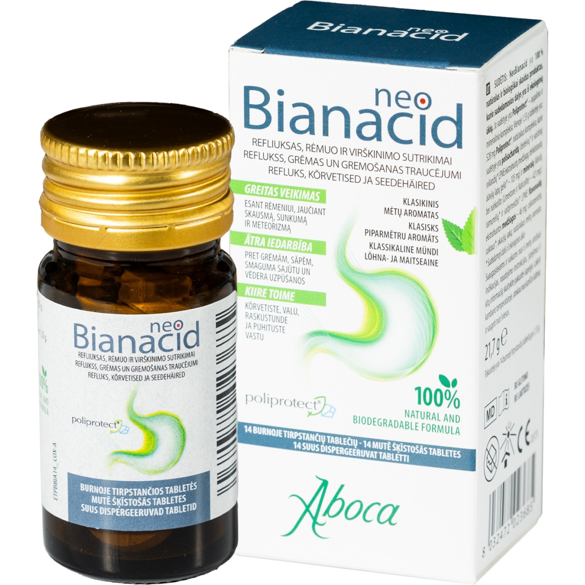 NEOBIANACID SUUS DISPERGEERUVAD TBL N14 - Tootepilt