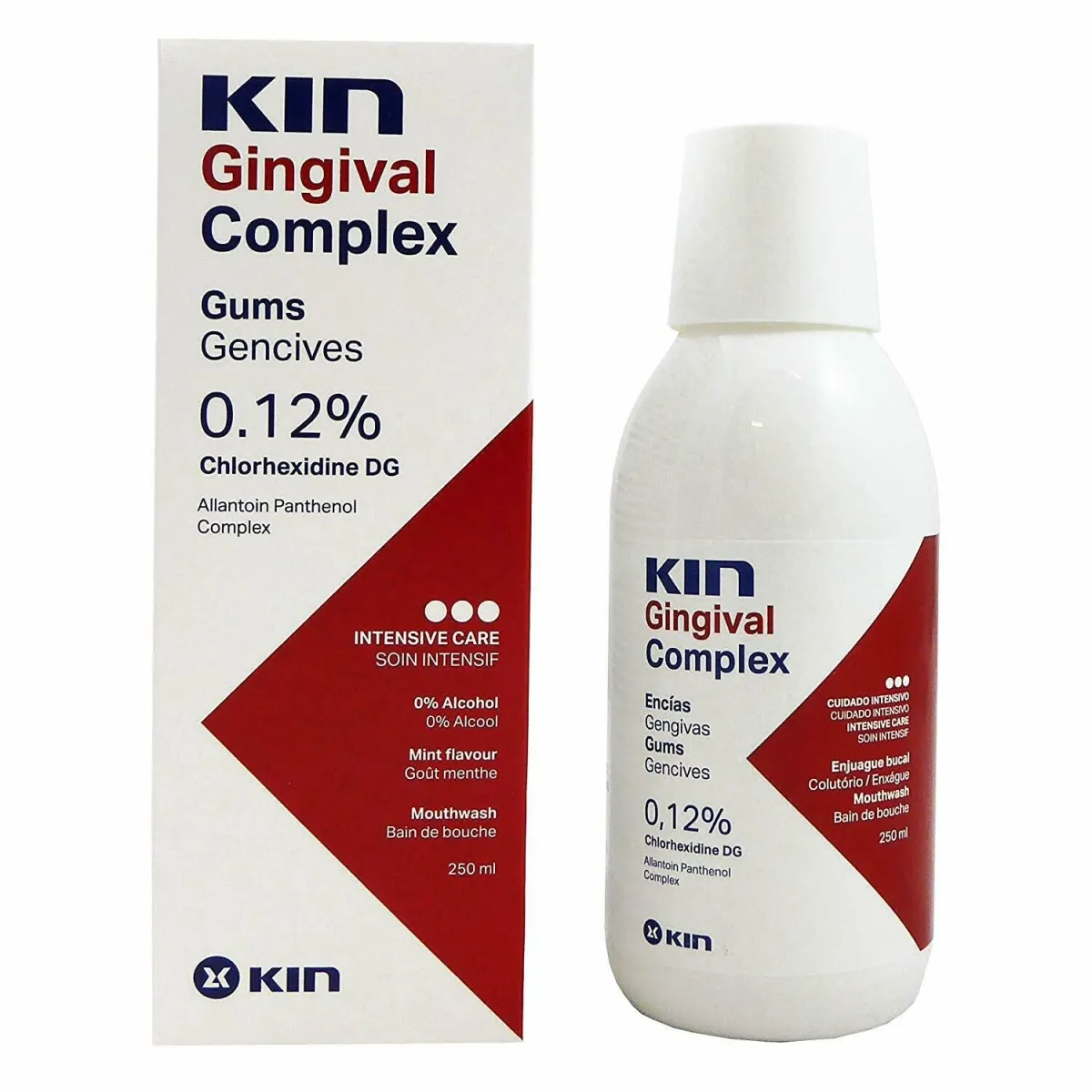 KIN GINGIVAL COMPLEX SUUVESI 0,12% KLOORHEKSIDIINIGA 250ML - Tootepilt