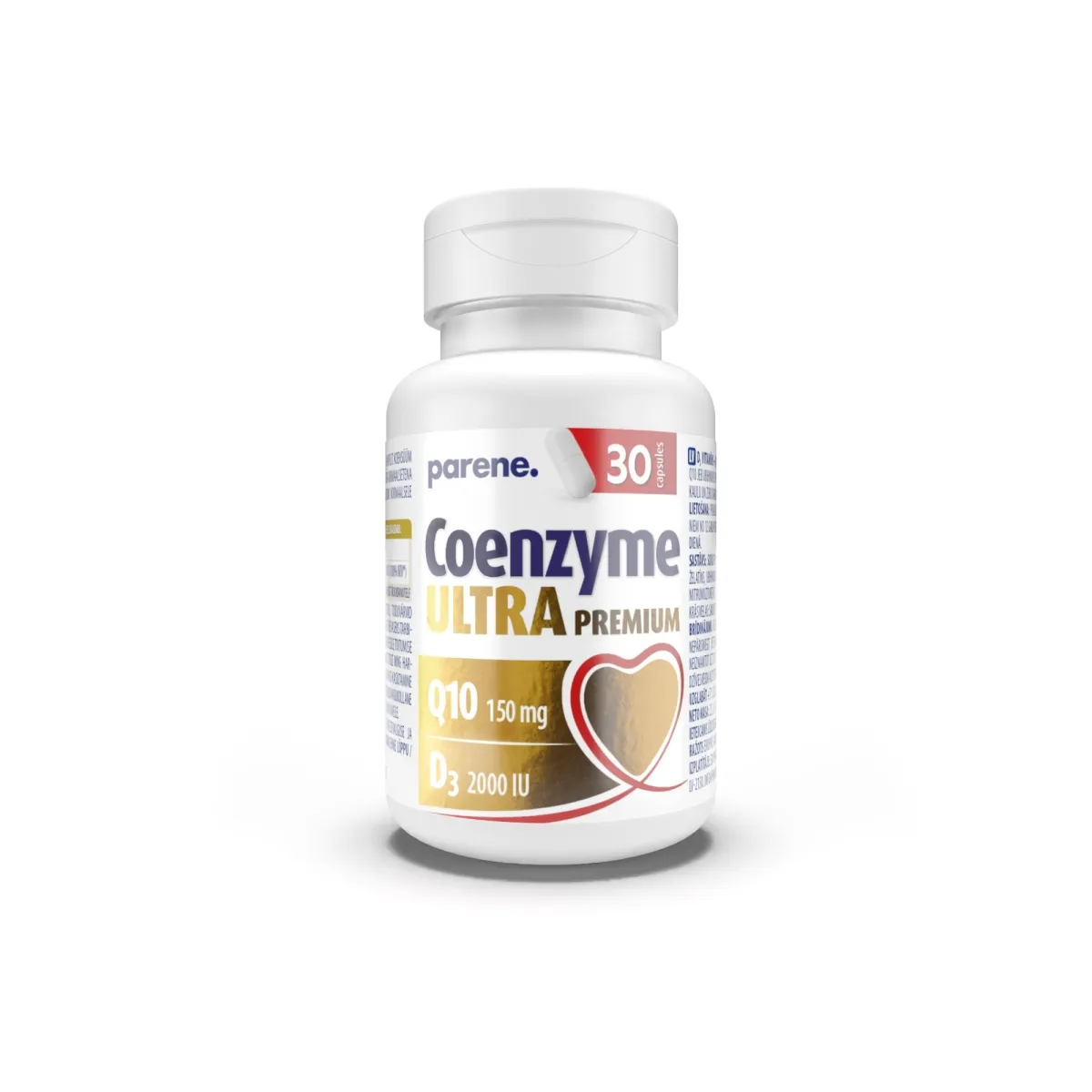 PARENE COENZYME ULTRA + VITAMIN D3 KAPSLID N30 - Tootepilt