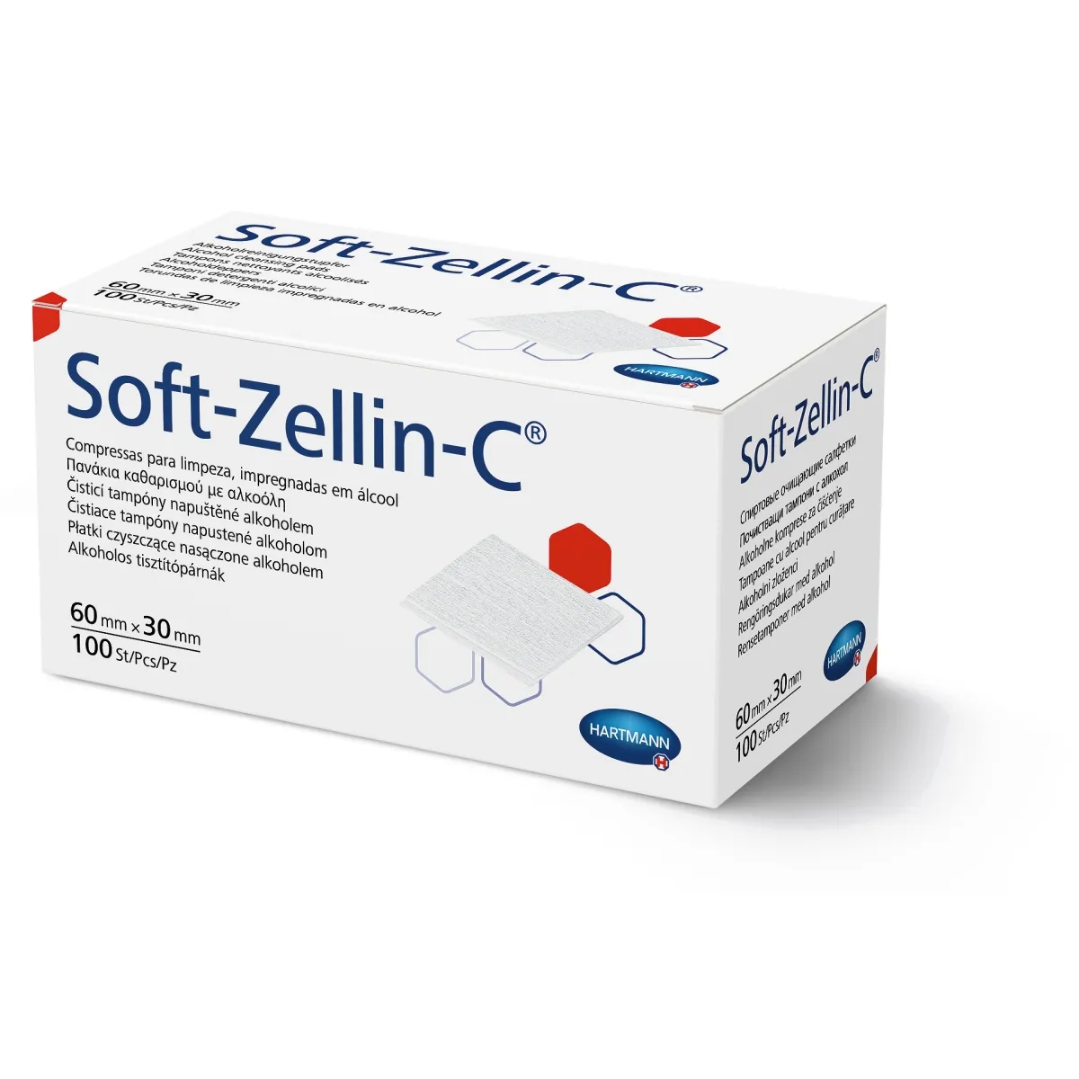SOFT-ZELLIN-C NAHA PUHASTAMISEKS 6X3CM N100 - Tootepilt